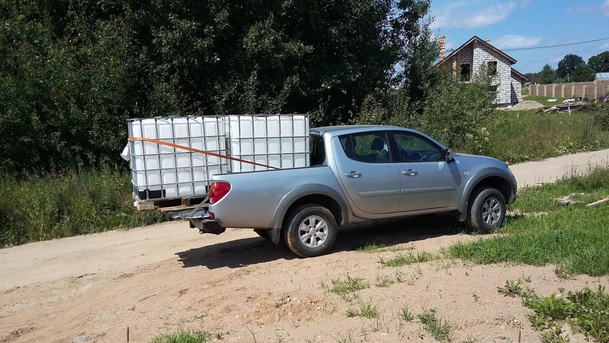 Mitsubishi l200 прицепы