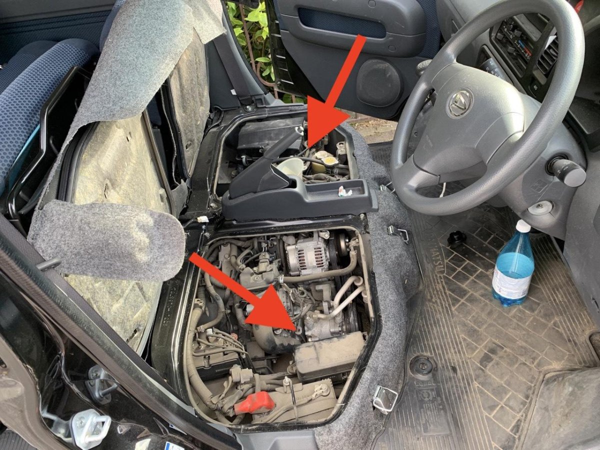 Двигатель Дайхатсу Хайджет 0.7