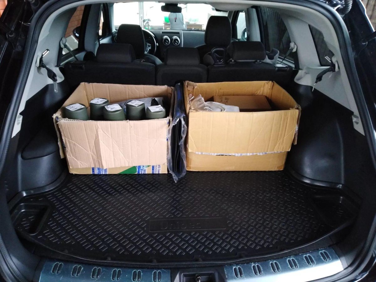 Nissan Qashqai 2012 багажник