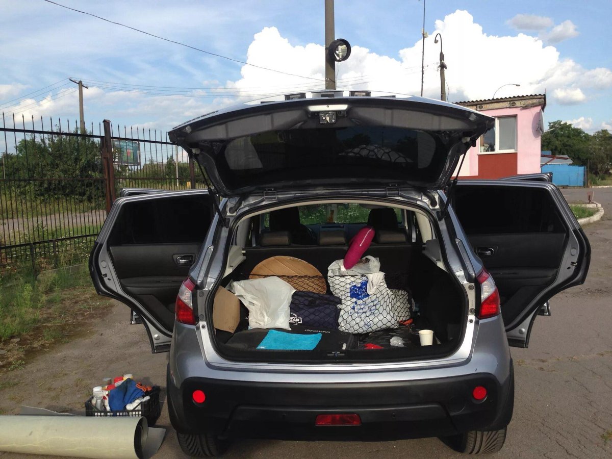 Nissan Qashqai 2012 багажник