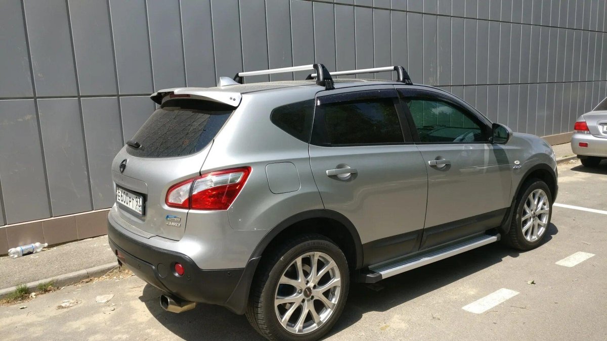 Nissan Qashqai j10 рейлинги