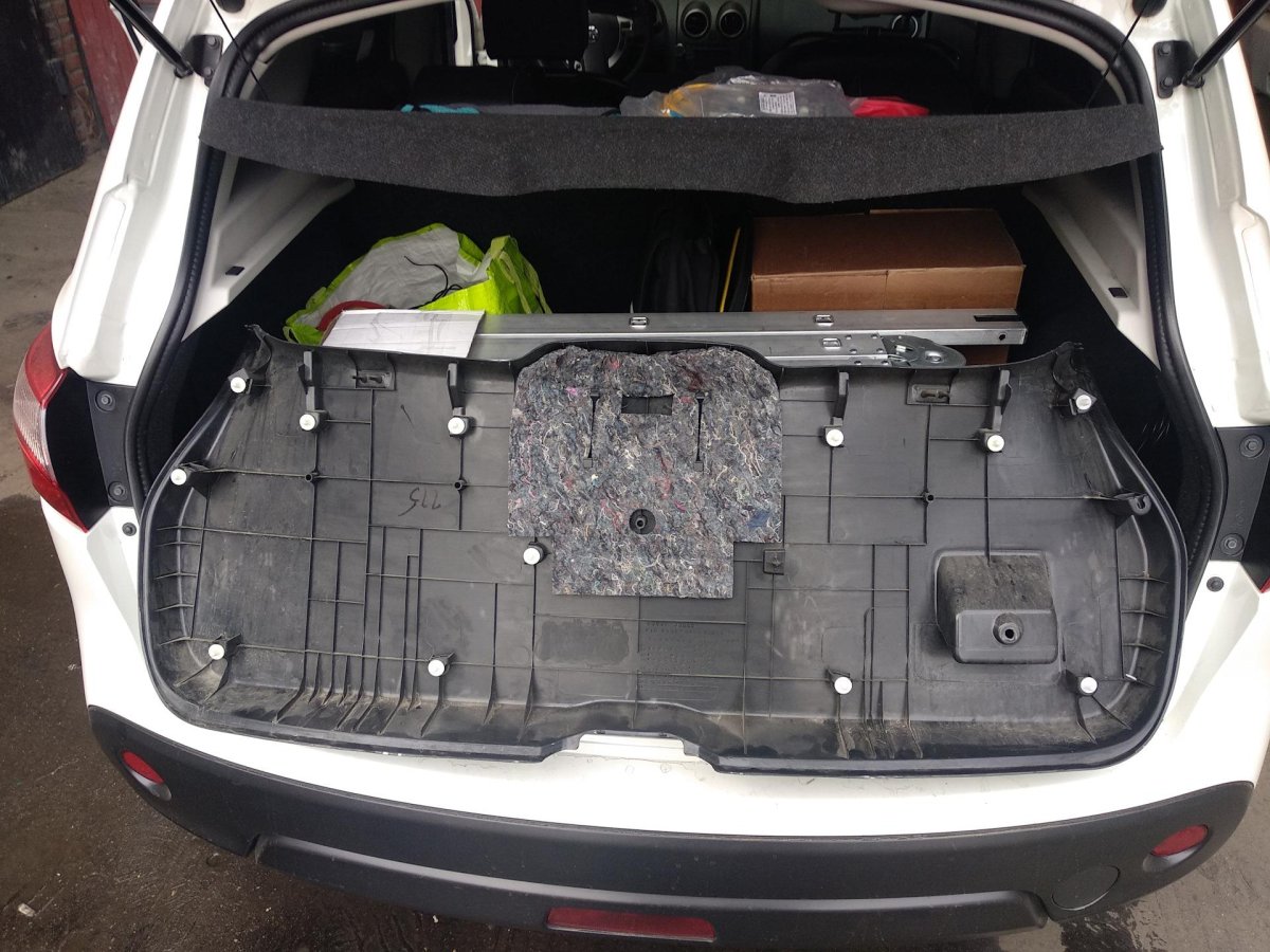 Nissan Qashqai j11 багажник