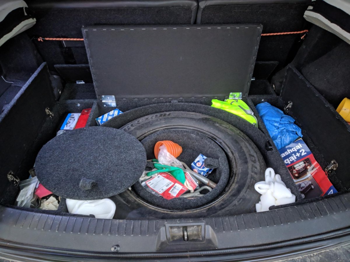 Органайзер в багажник Nissan Qashqai j10