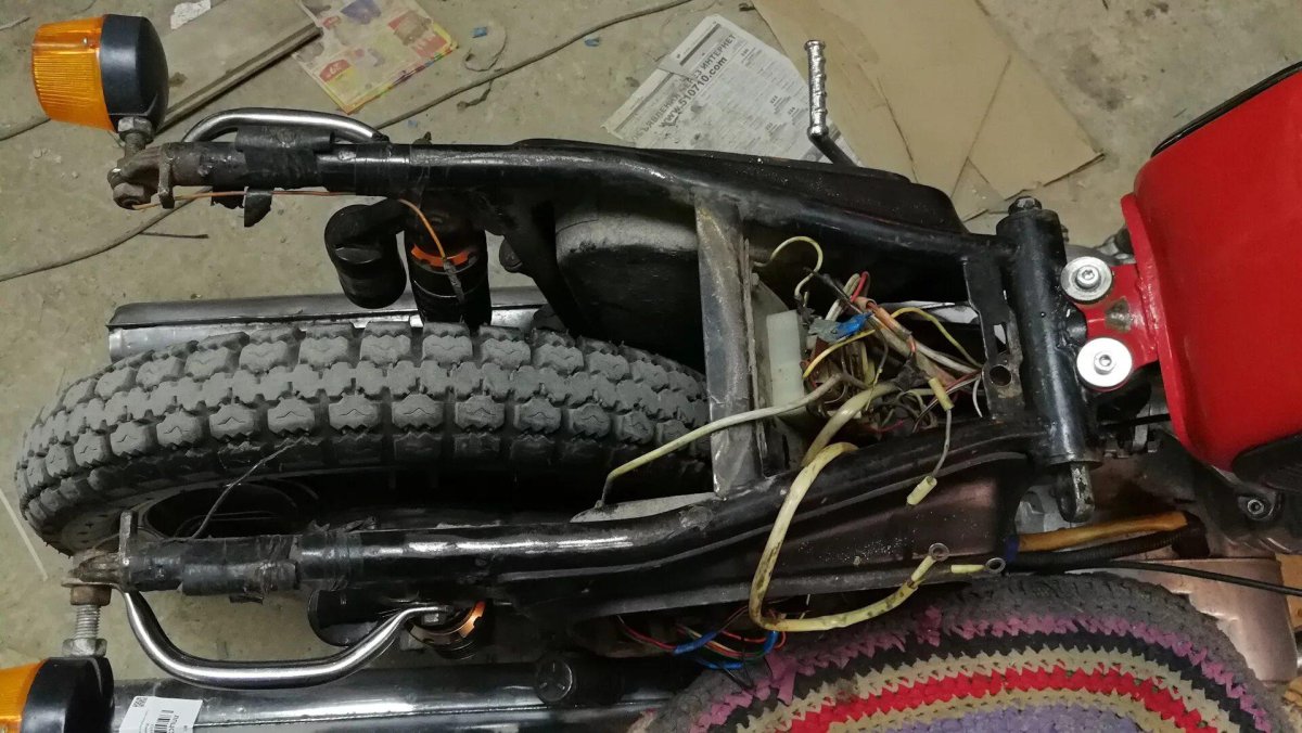 Проводка на коляску ИЖ Планета 5