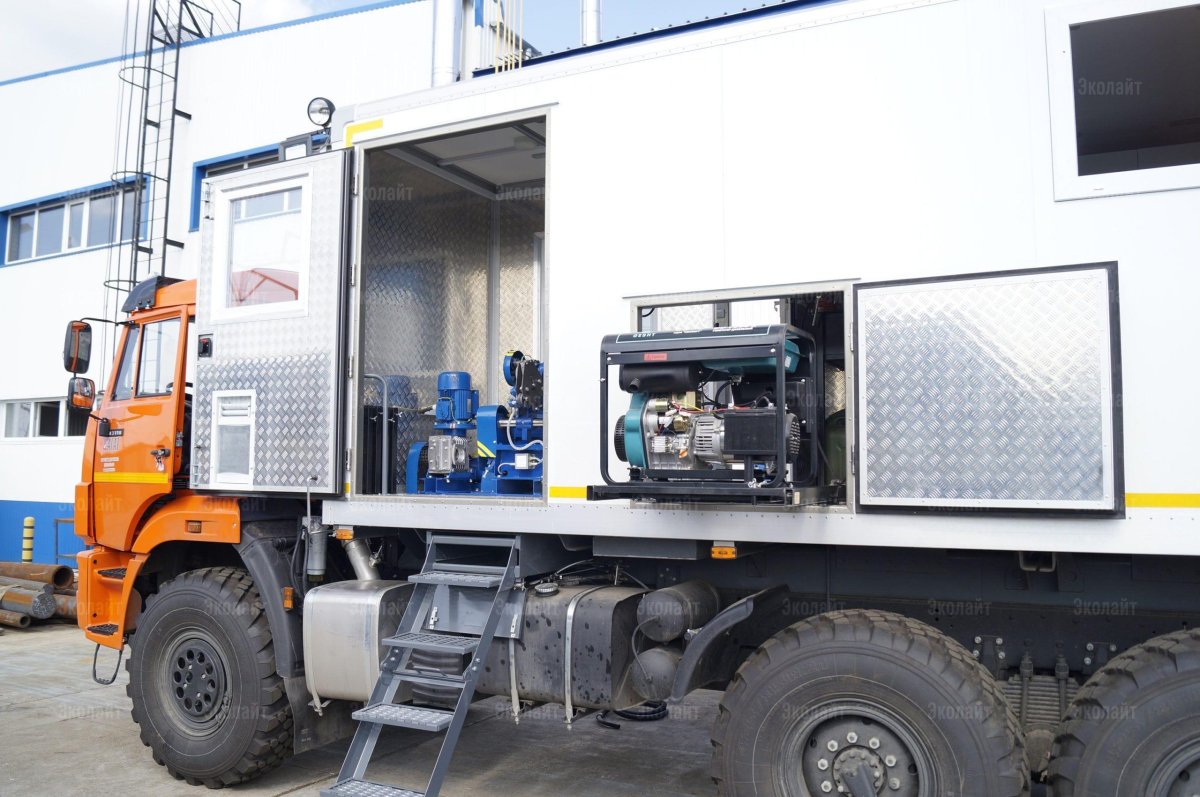 Подъемник каротажный самоходный ПКС-5м