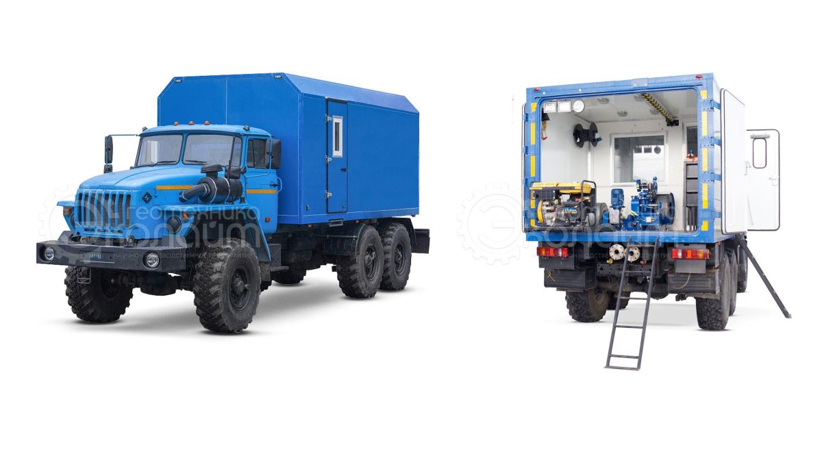 Урал 4320 каротажная станция