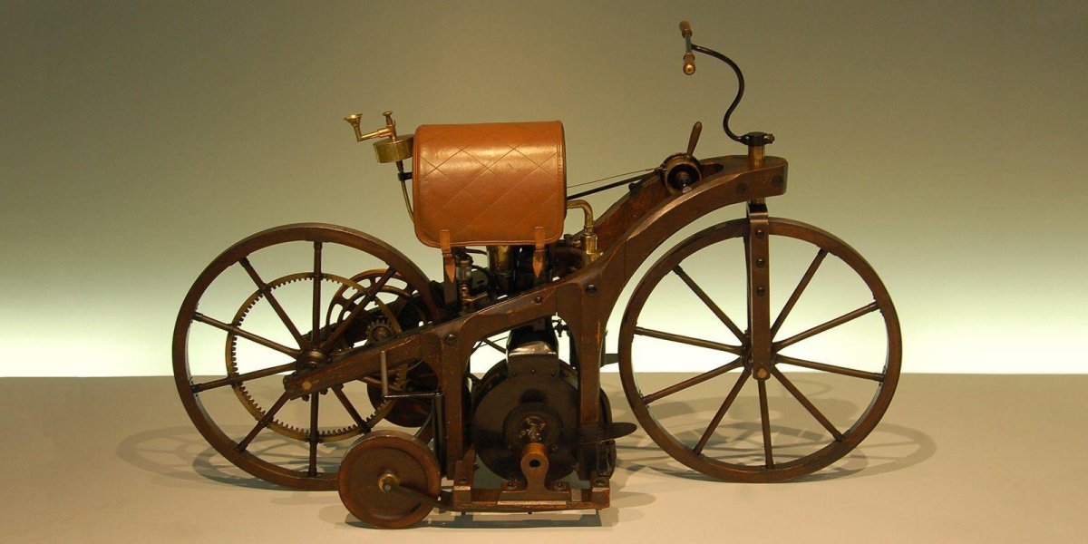 Daimler Reitwagen 1885 мотоцикл