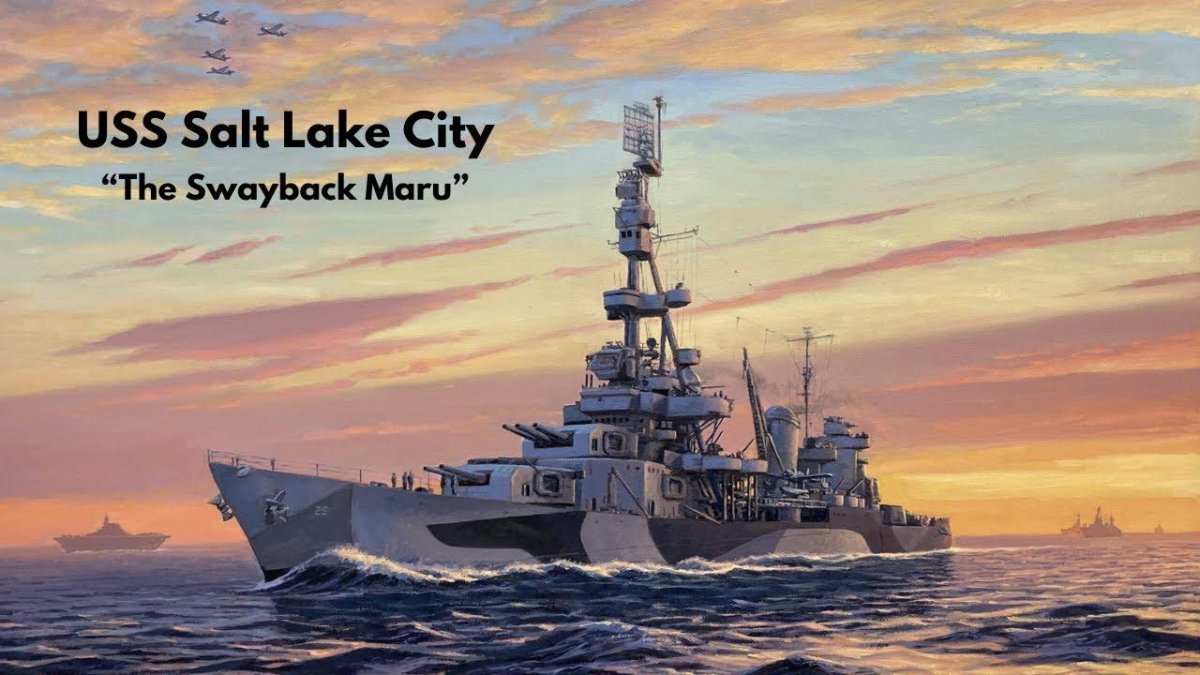 USS Salt Lake City CA-25 artpaints