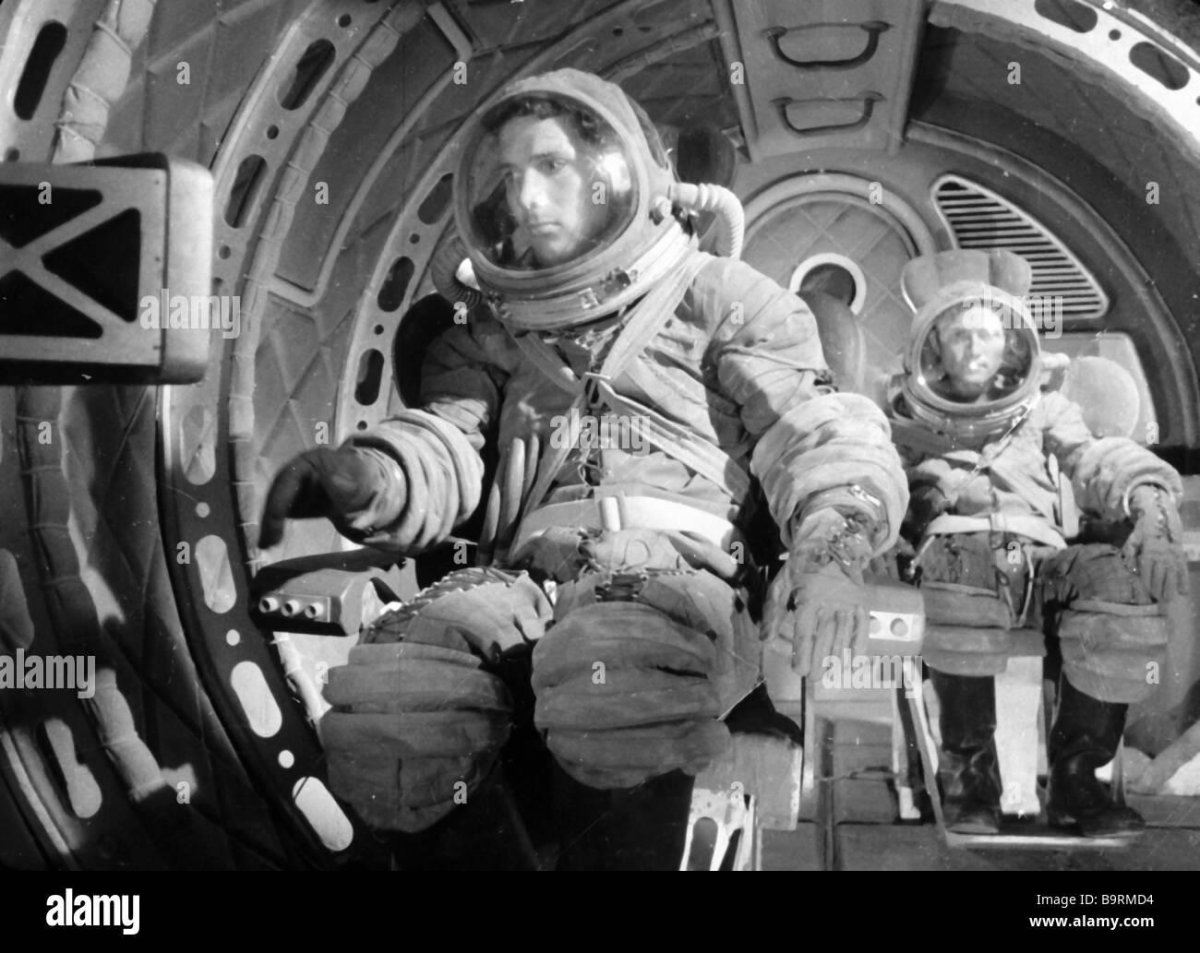 Герман Титов в космосе