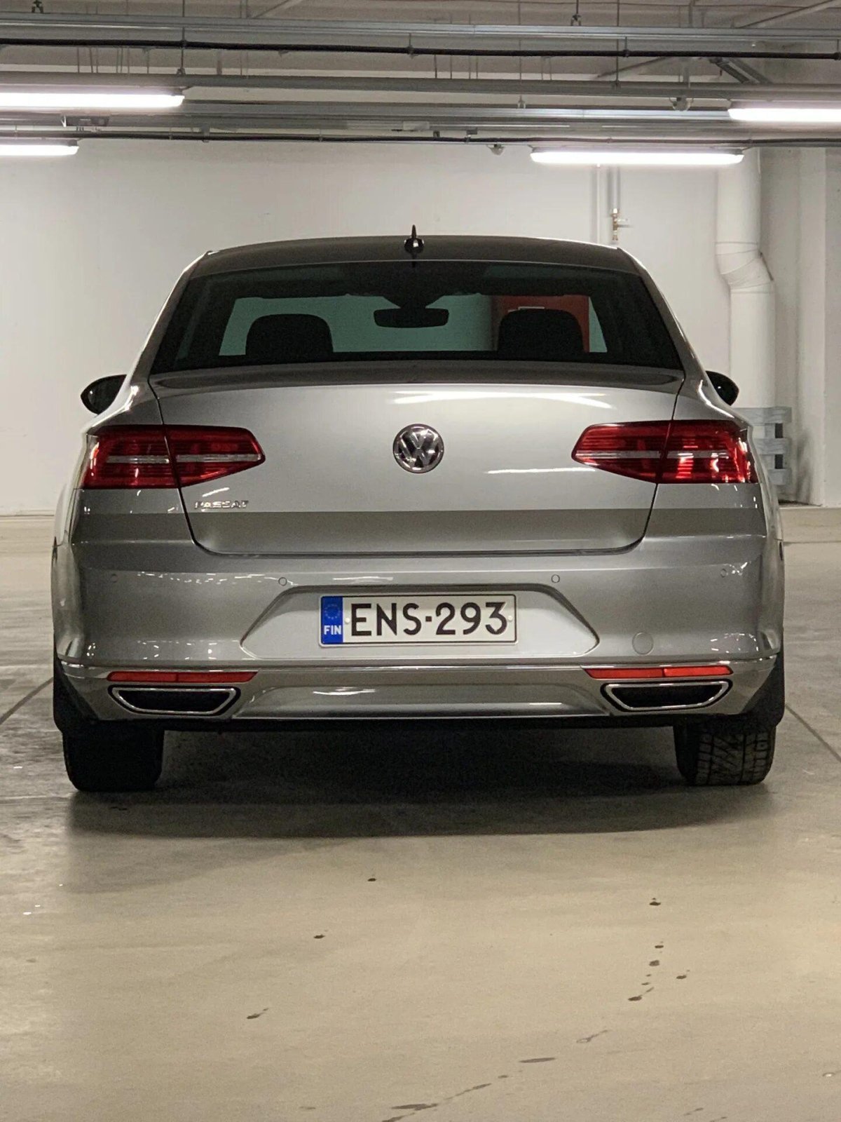 Passat b7 выхлоп r line