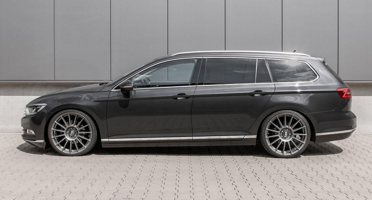 Passat b8 занижение