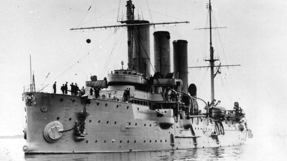 Крейсер Аврора 1917