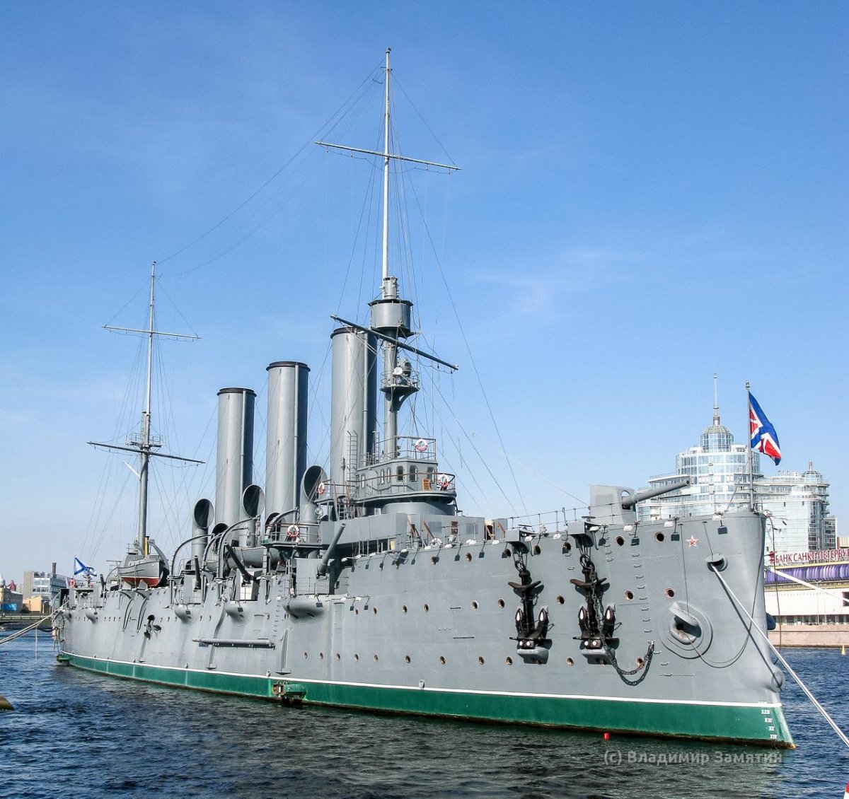 Крейсер Аврора в Санкт-Петербурге