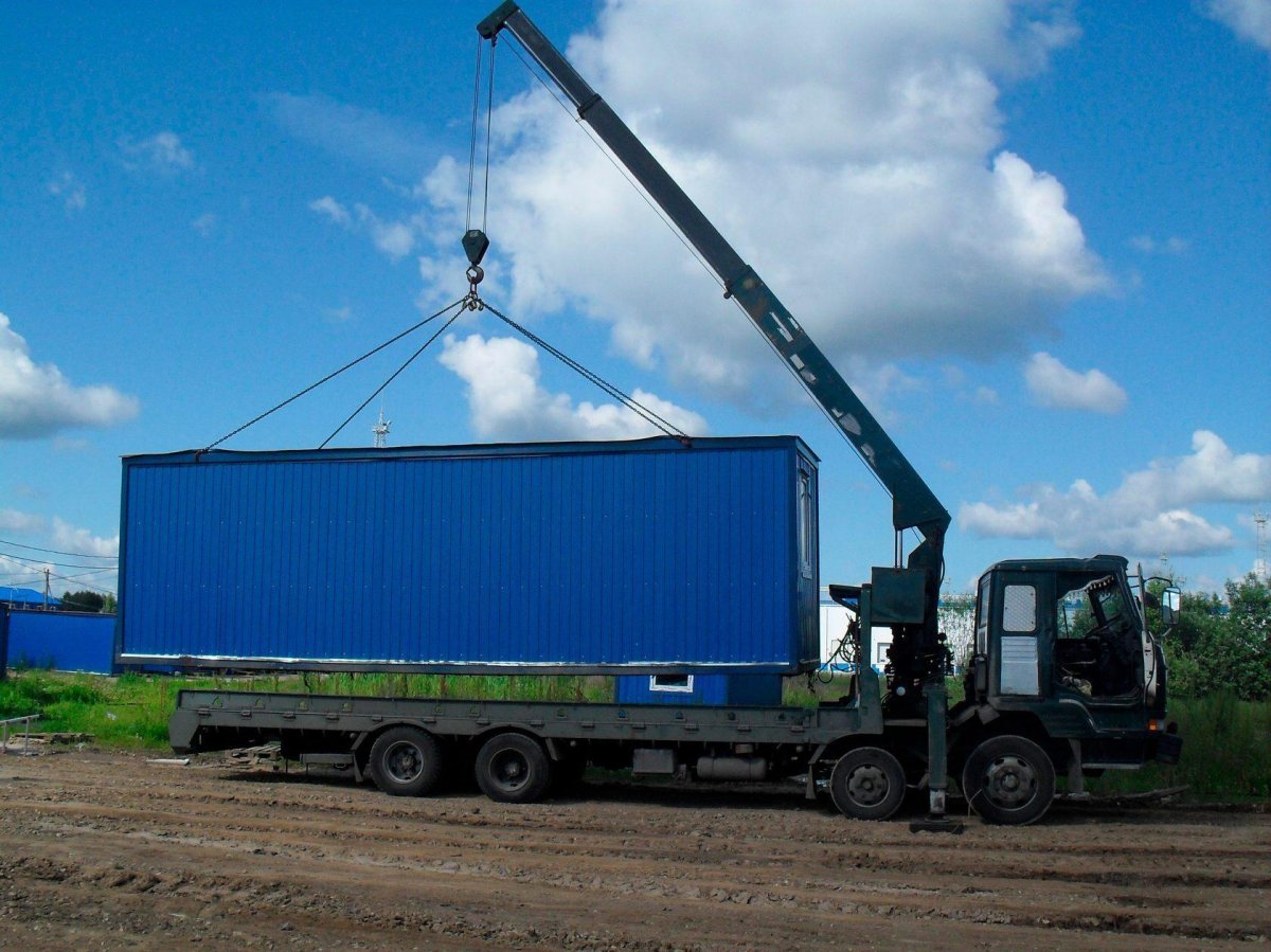 Манипулятор со стрелой 20 метров