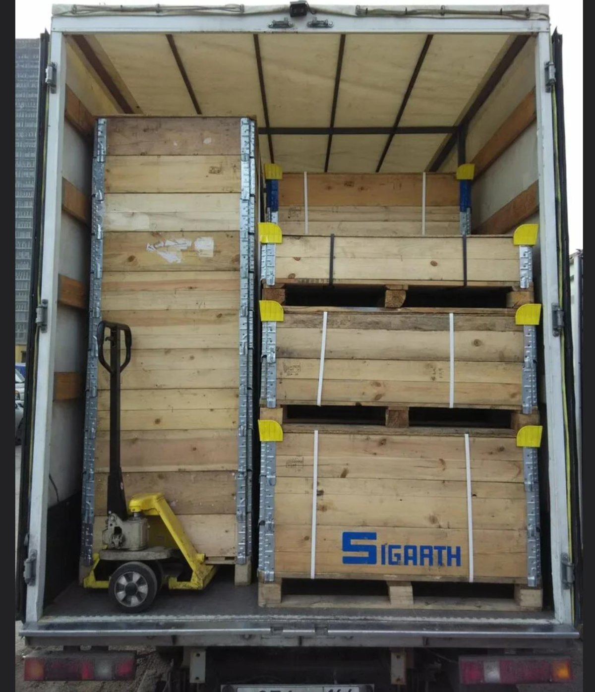 Упаковка паллетный борт Деловые линии что это