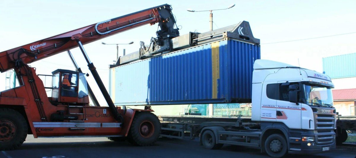 Контейнеровоз автомобиль