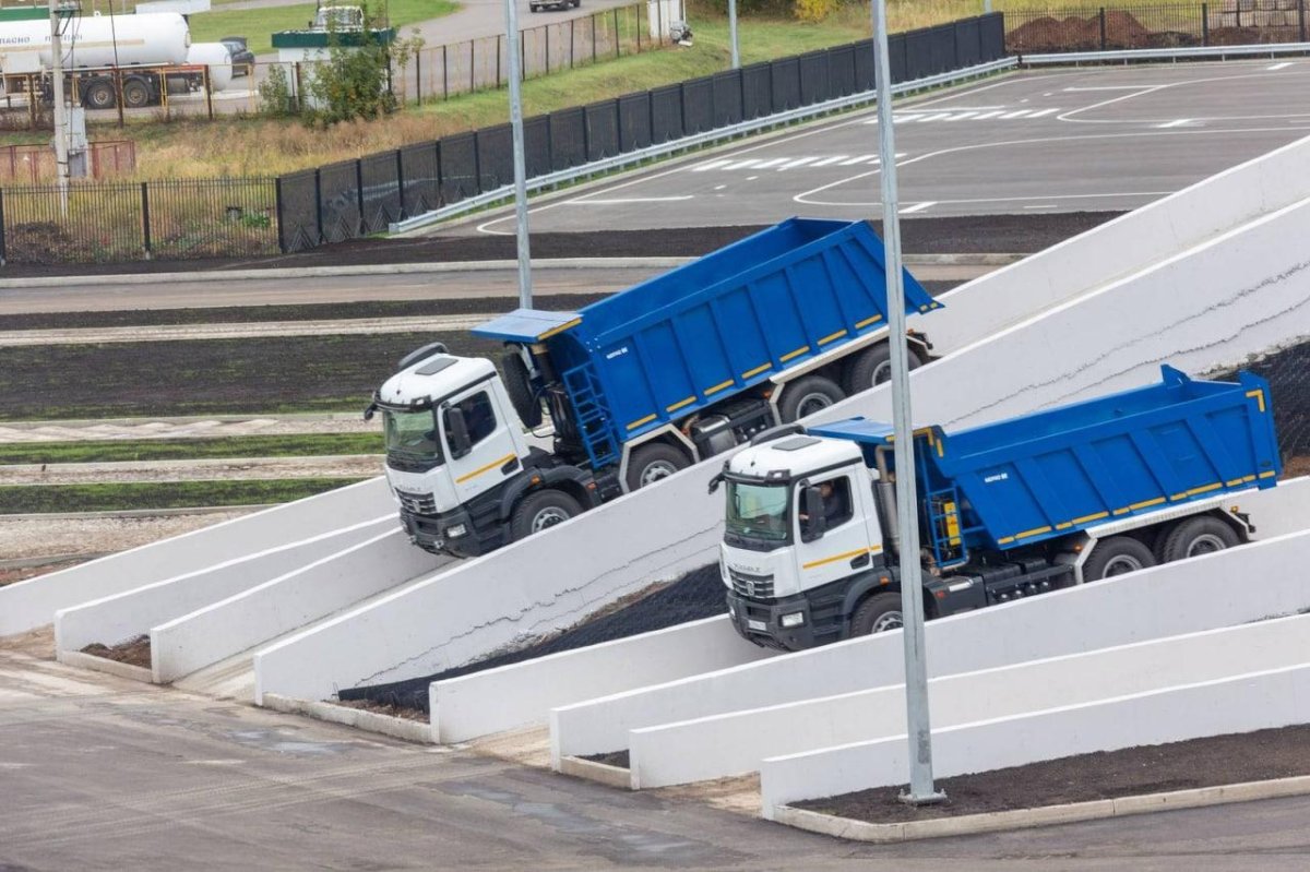 Полигон КАМАЗ