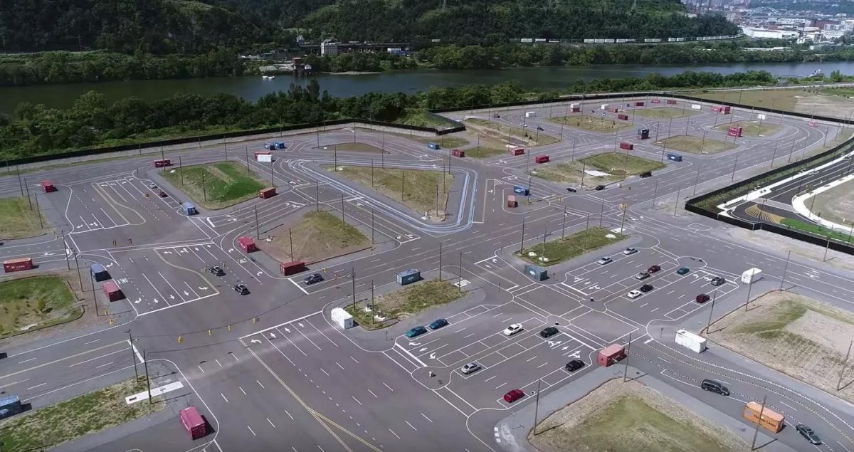 Испытательный полигон для автомобилей