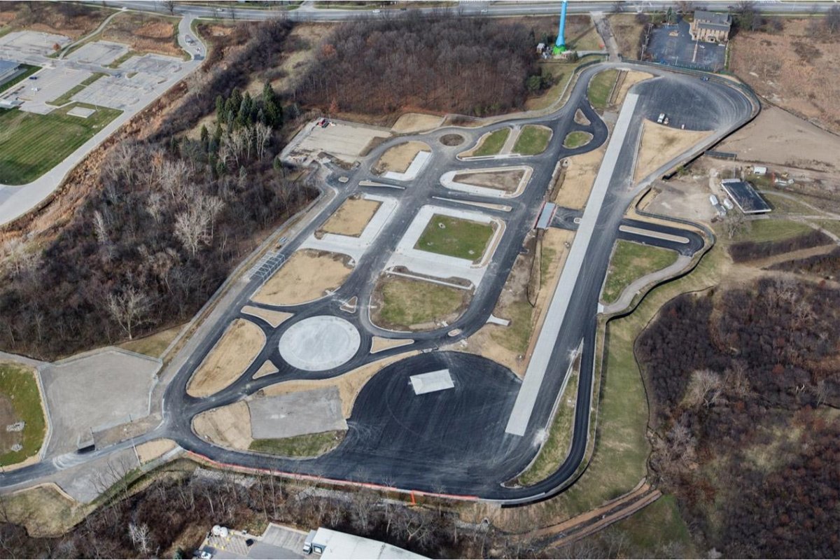 Испытательный полигон для автомобилей