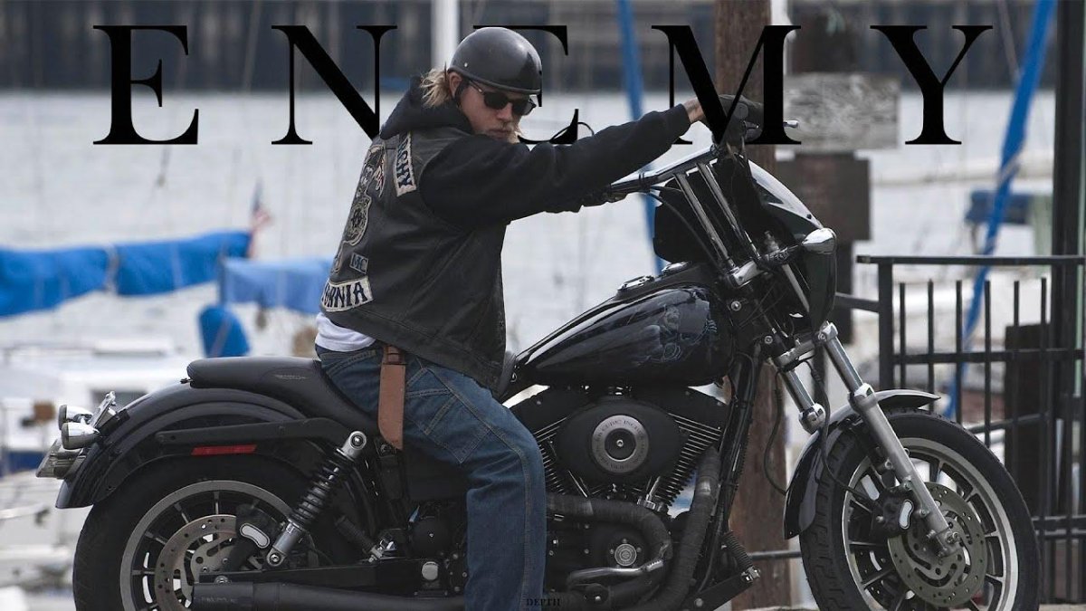 Harley Davidson Dyna сыны анархии