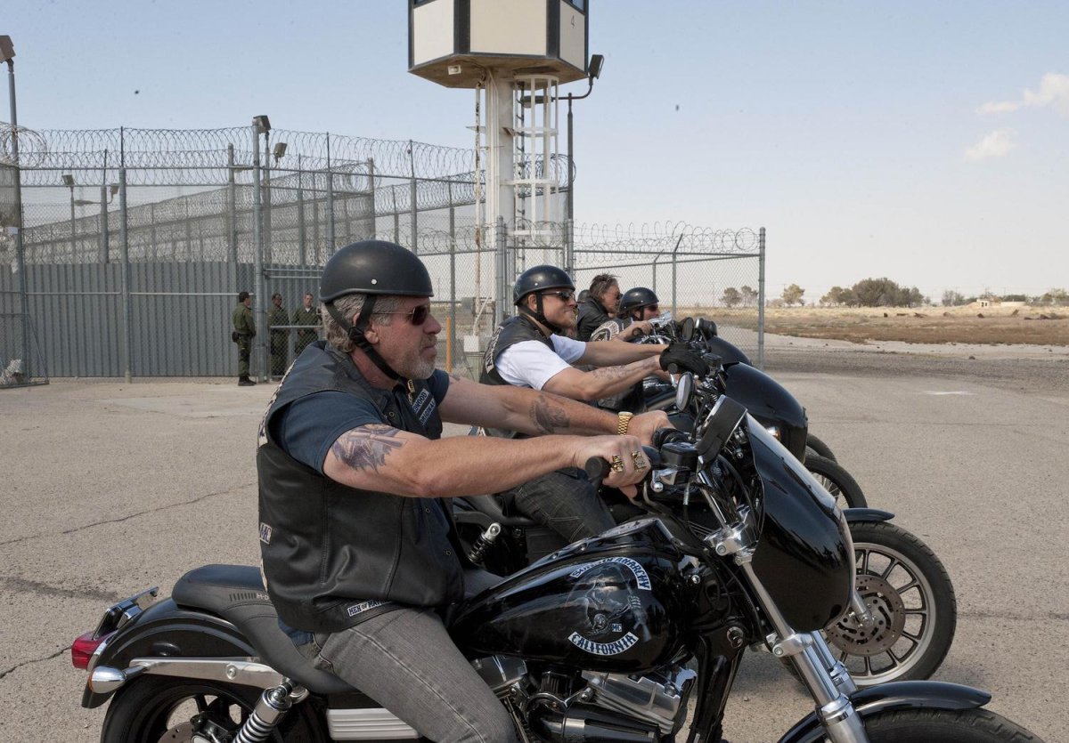 Harley Davidson Dyna сыны анархии