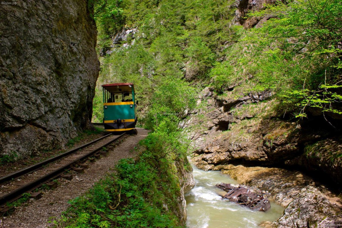 Адыгея Гуамское ущелье паровозик