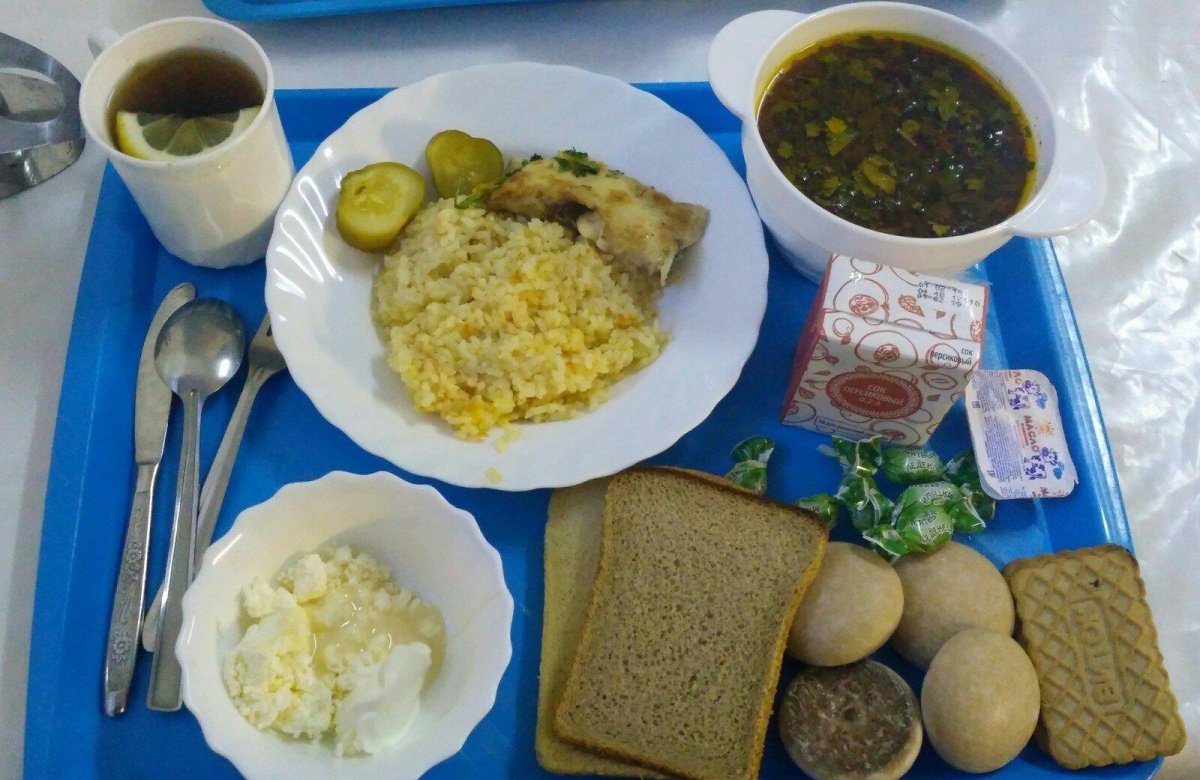 Обед в армии