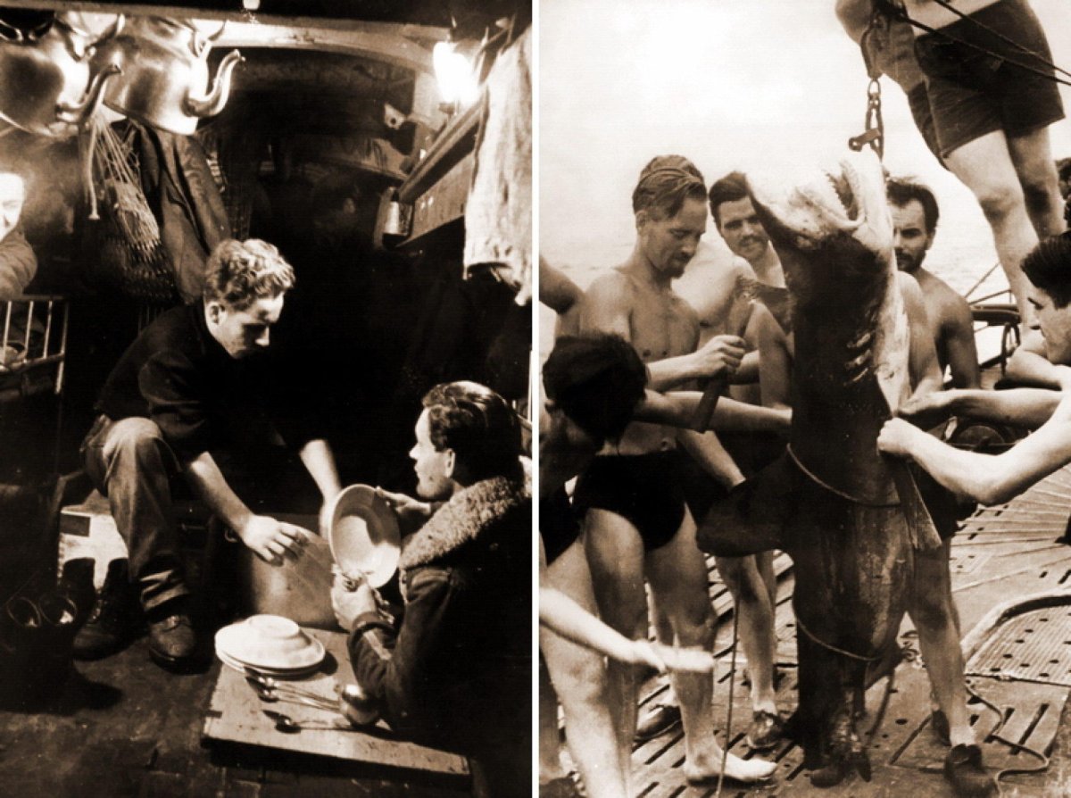 Быт немецких подводников