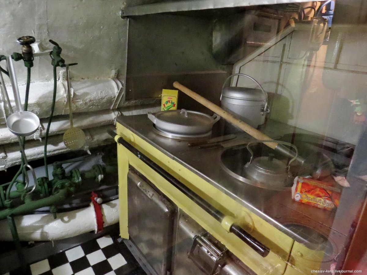 Камбуз на корабле