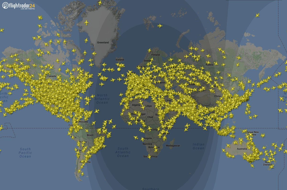 Карта самолетов