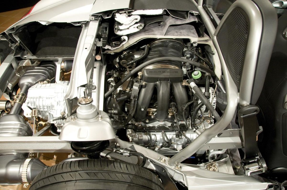 Порше Бокстер двигатель