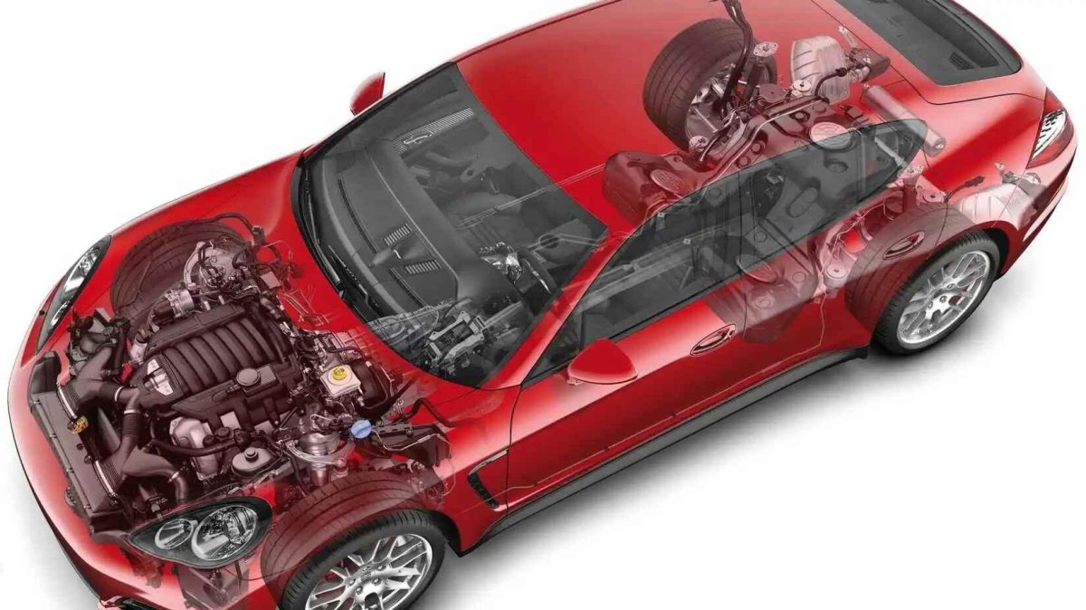 Порше Панамера 4.8 GTS мотор