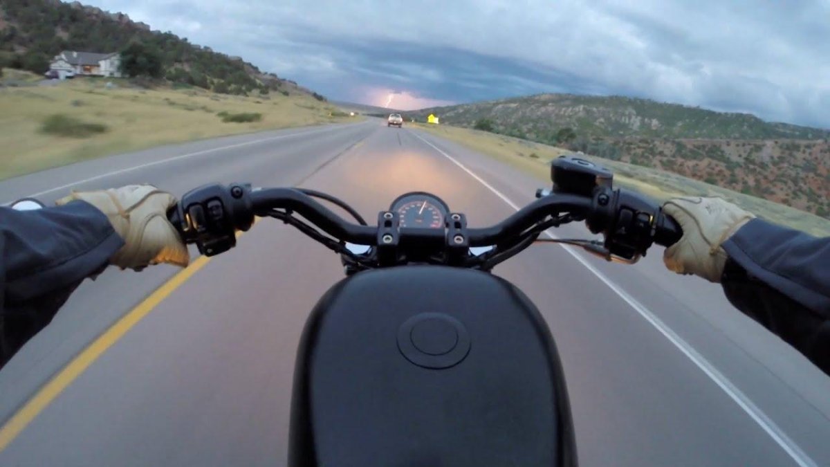 Pov мотоцикл