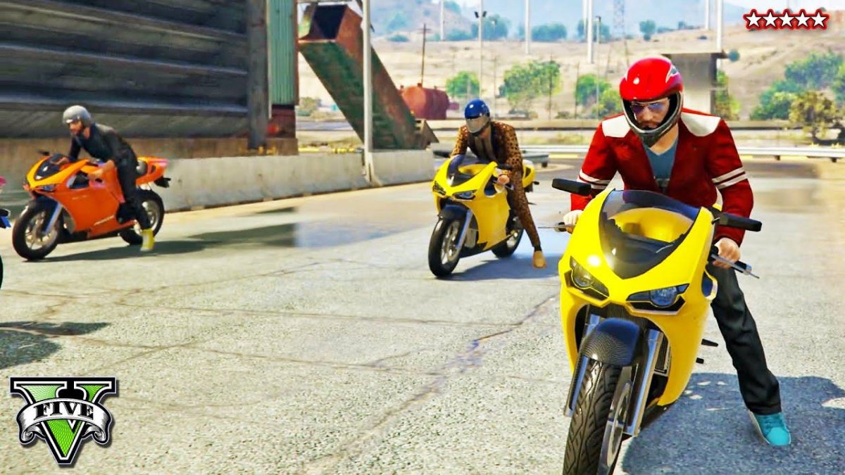 Стант скутер ГТА 5