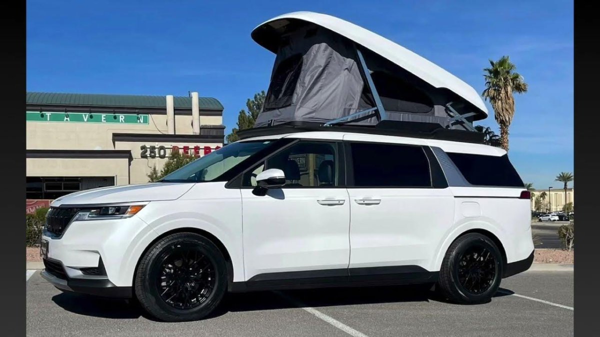 Kia Carnival кемпер