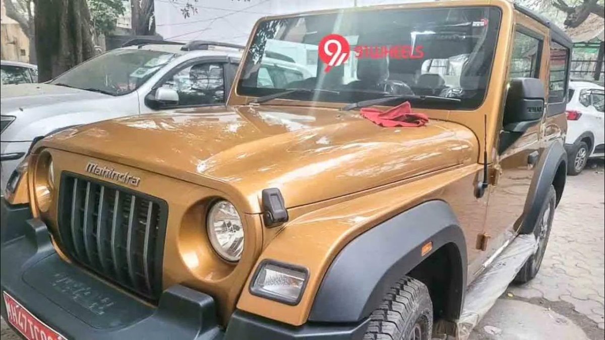 Mahindra Thar салон