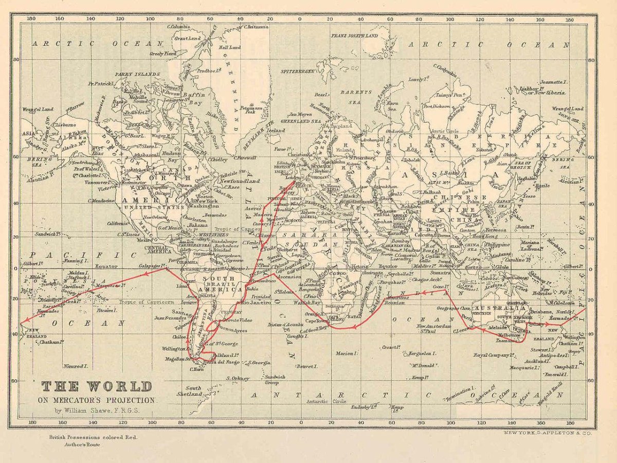 Чарльз Дарвин путешествие на корабле Бигль