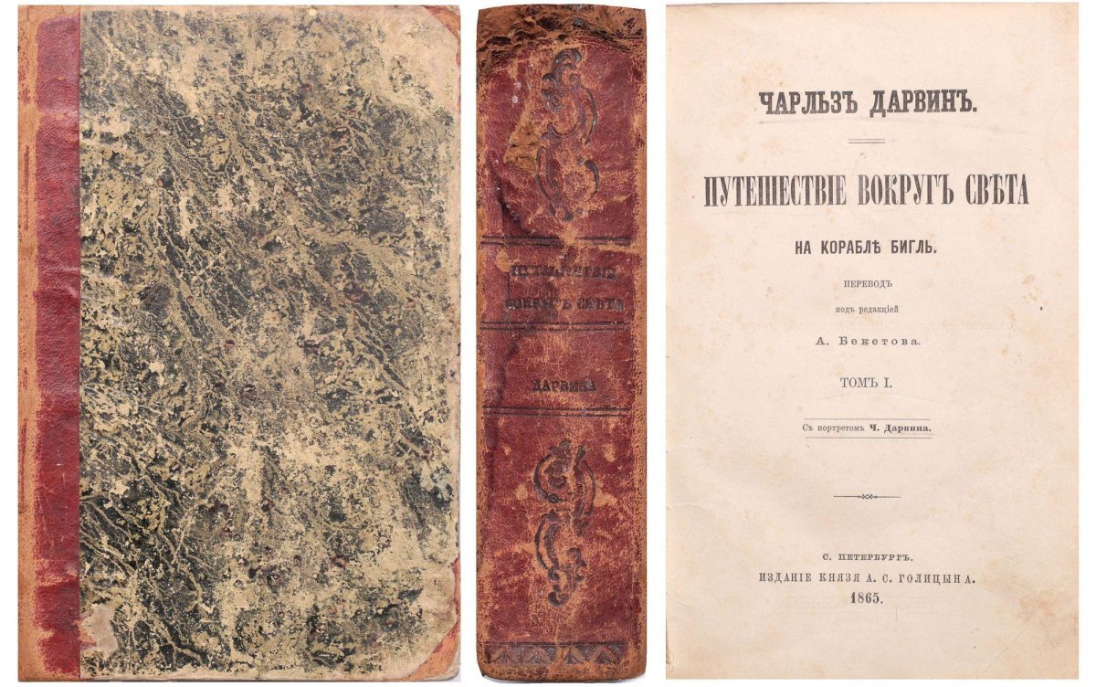 Книга Дарвина путешествие на корабле Бигль