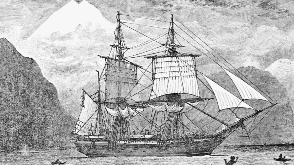 Путешествие Дарвина на корабле Бигль