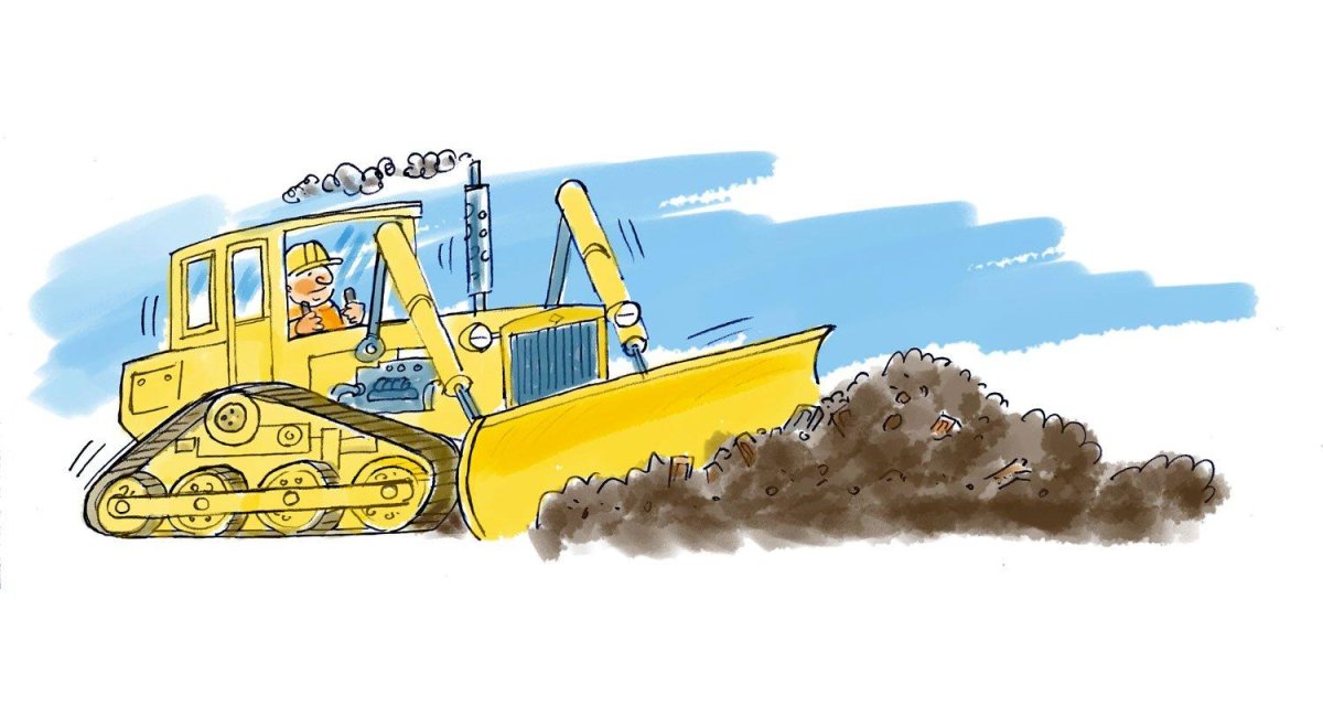 Бульдозер для детей