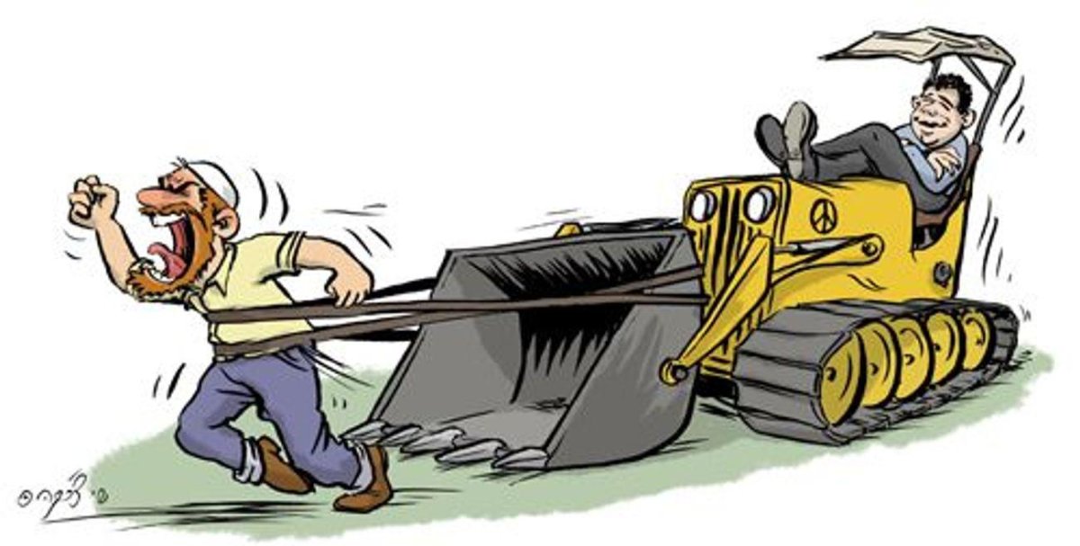 Тракторист карикатура