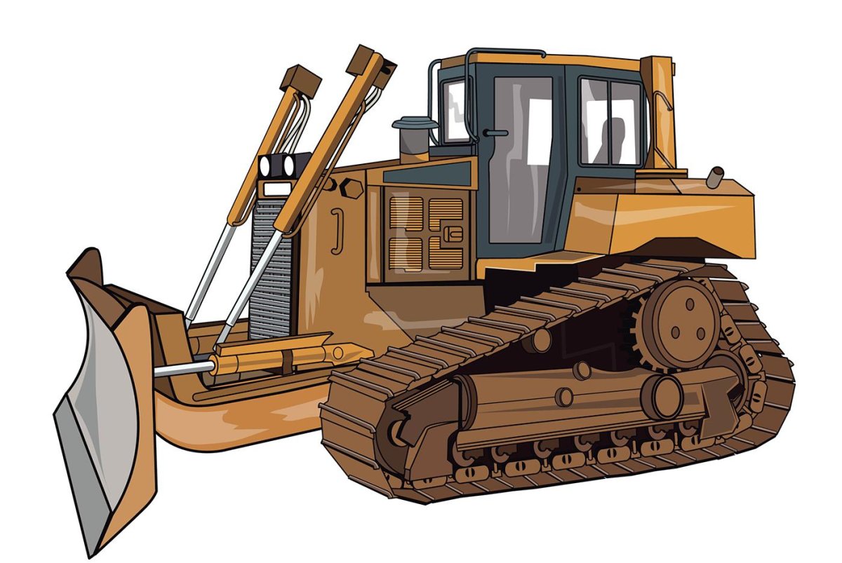 Бульдозер Pengpu