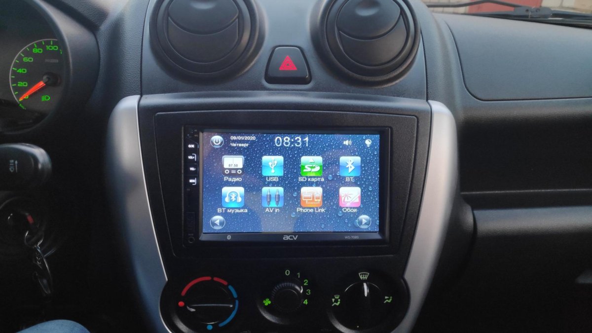 Магнитола 2 din на андроид для Лада Гранта