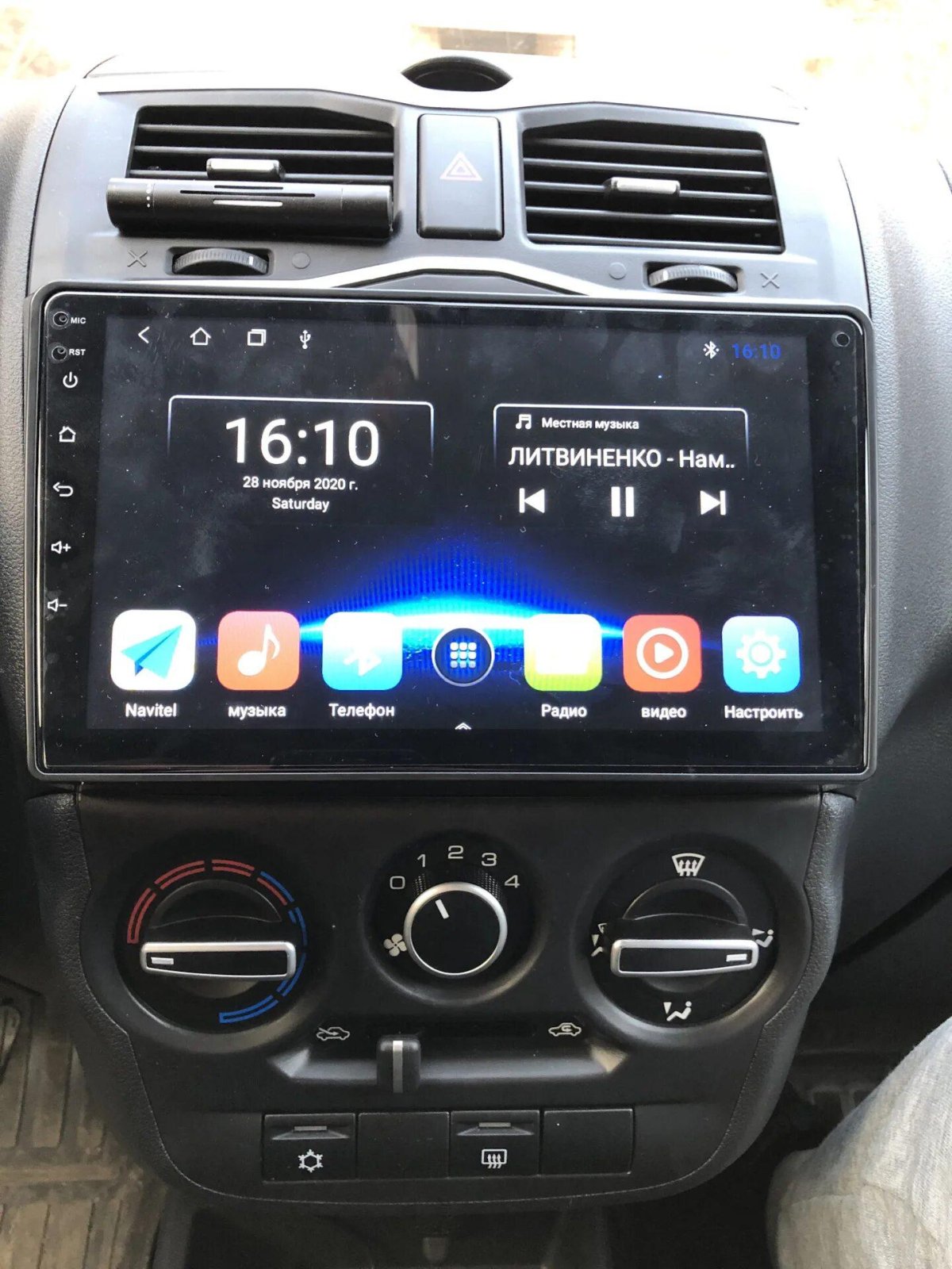 Сенсорная магнитола для Лада Гранта