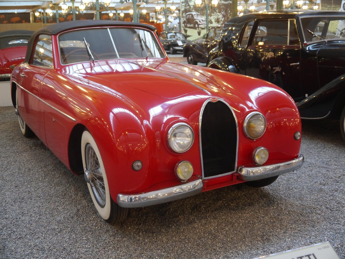 1950 Bugatti Châssis 101-501 Cabriolet by Gangloff