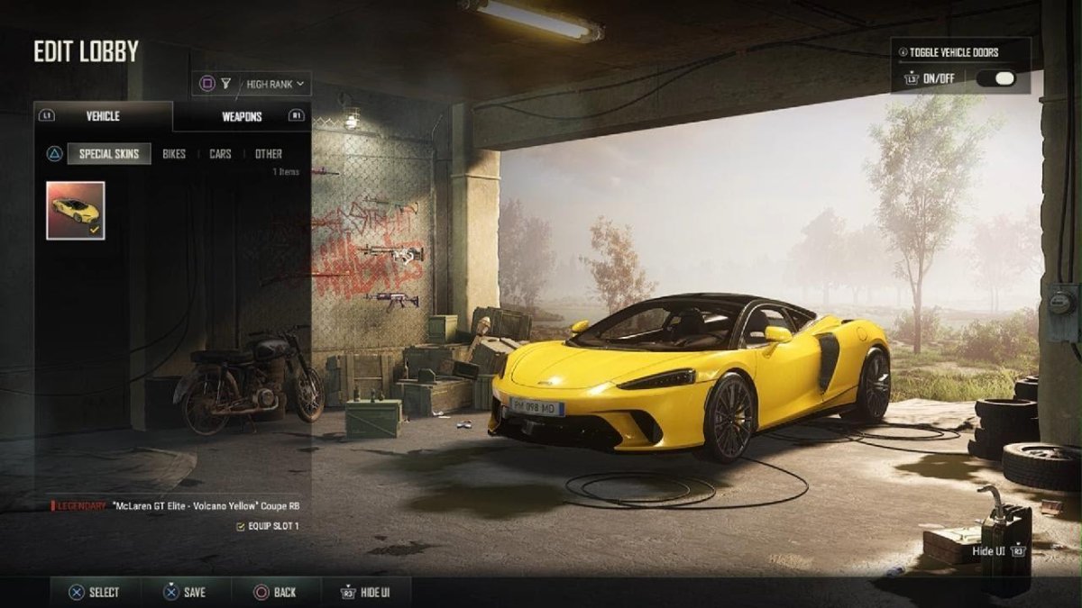 Фон лобби PUBG