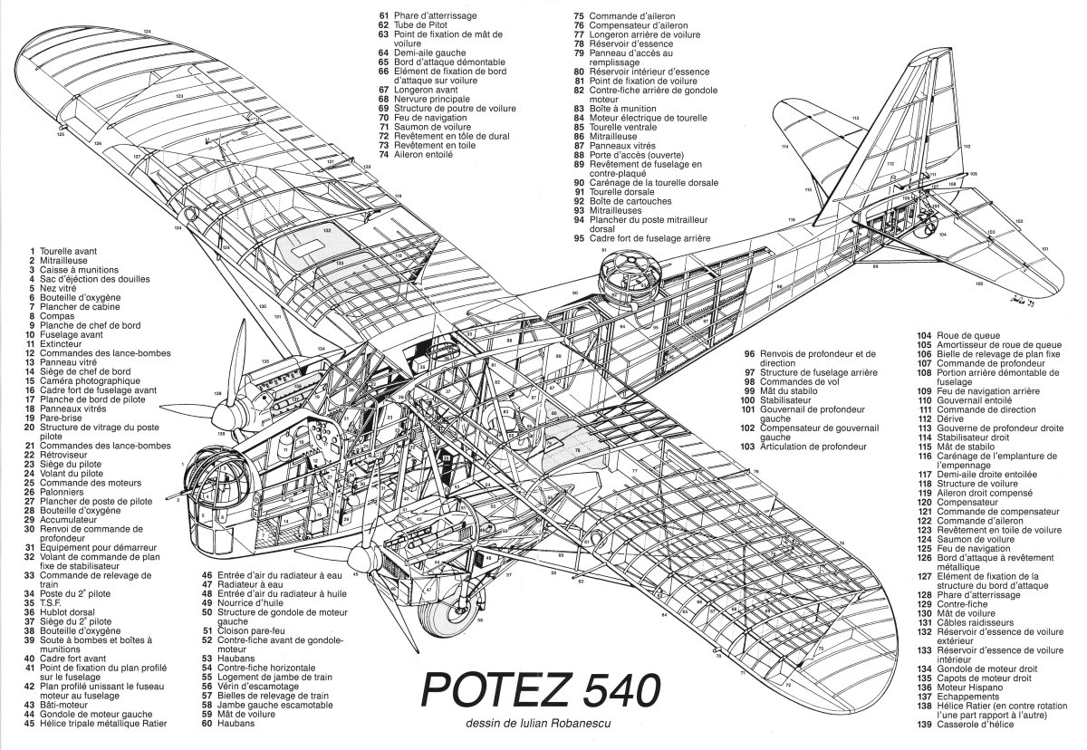 Ар-2 Компоновочная схема