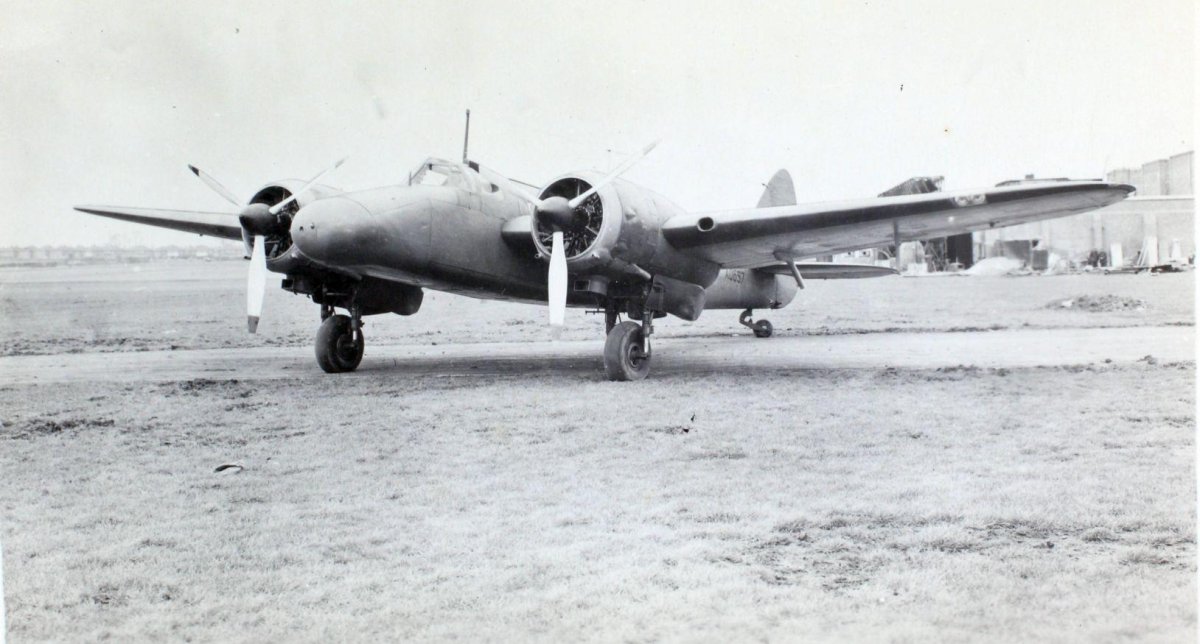 Бомбардировщик Бленхейм Бристоль