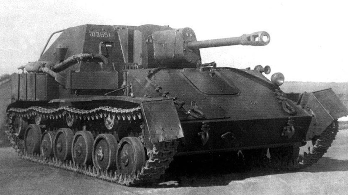 Танк Су 76