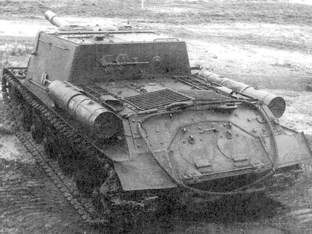 Самоходка ИСУ-152 зверобой